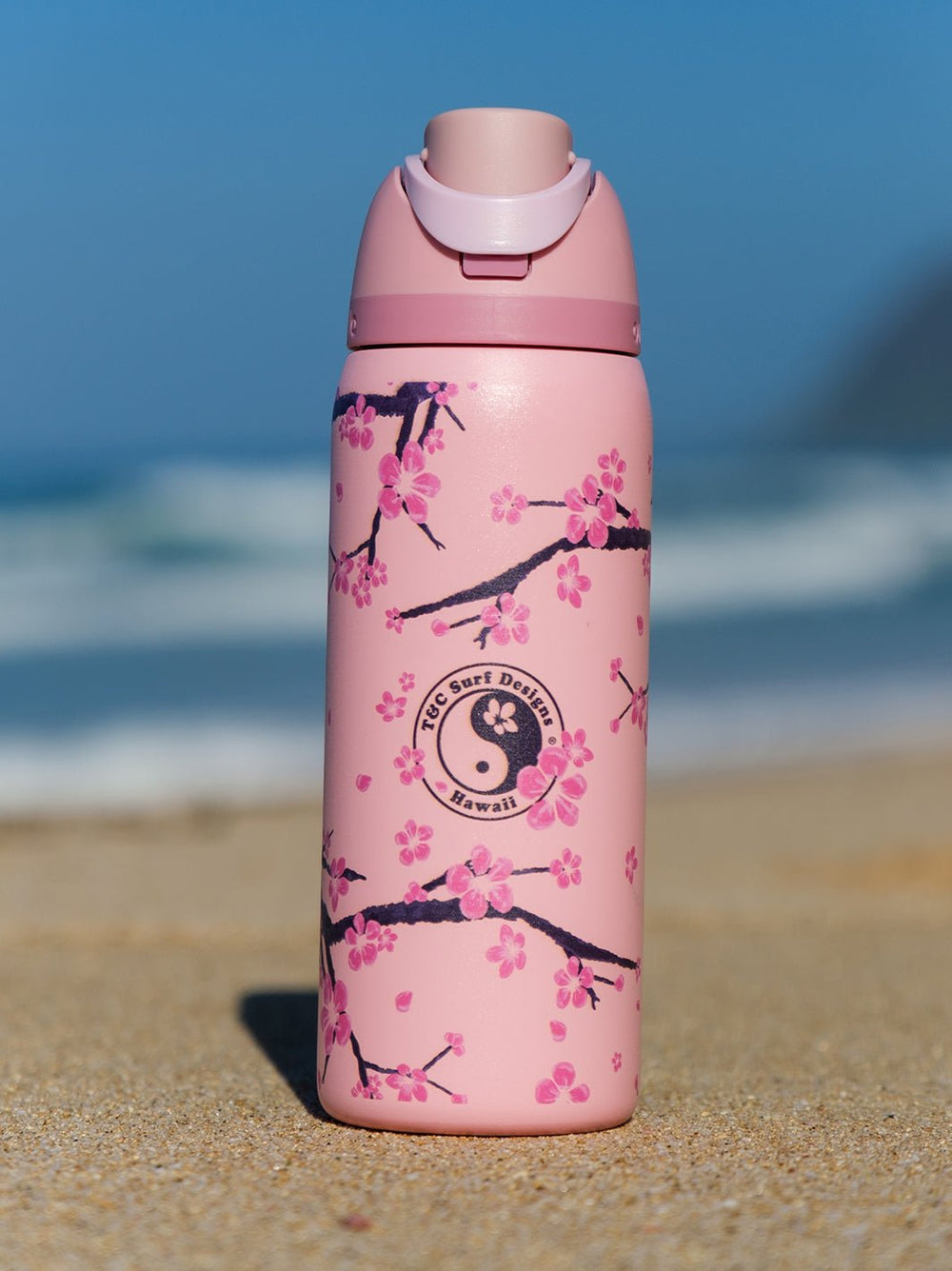 T&C Surf 32 oz Plum Blossom Owala - T&C Surf Designs