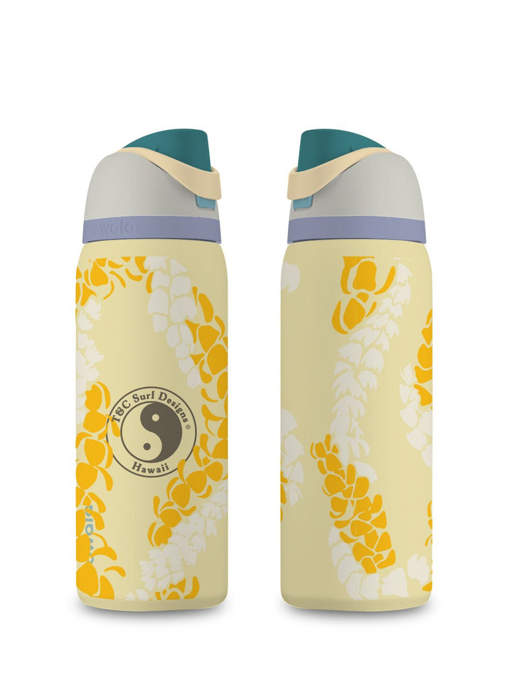 T&C Surf Designs T&C Surf 32 oz Lei'd Back Owala, Sunny Daze