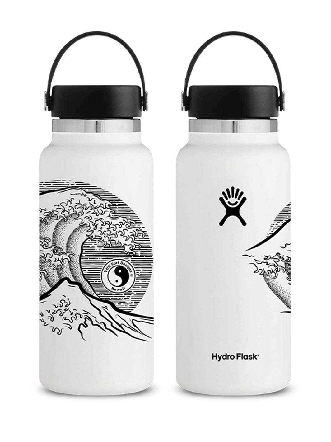 T&C Surf 32 oz Stoked Hokusai Hydro Flask – T&C Surf Designs