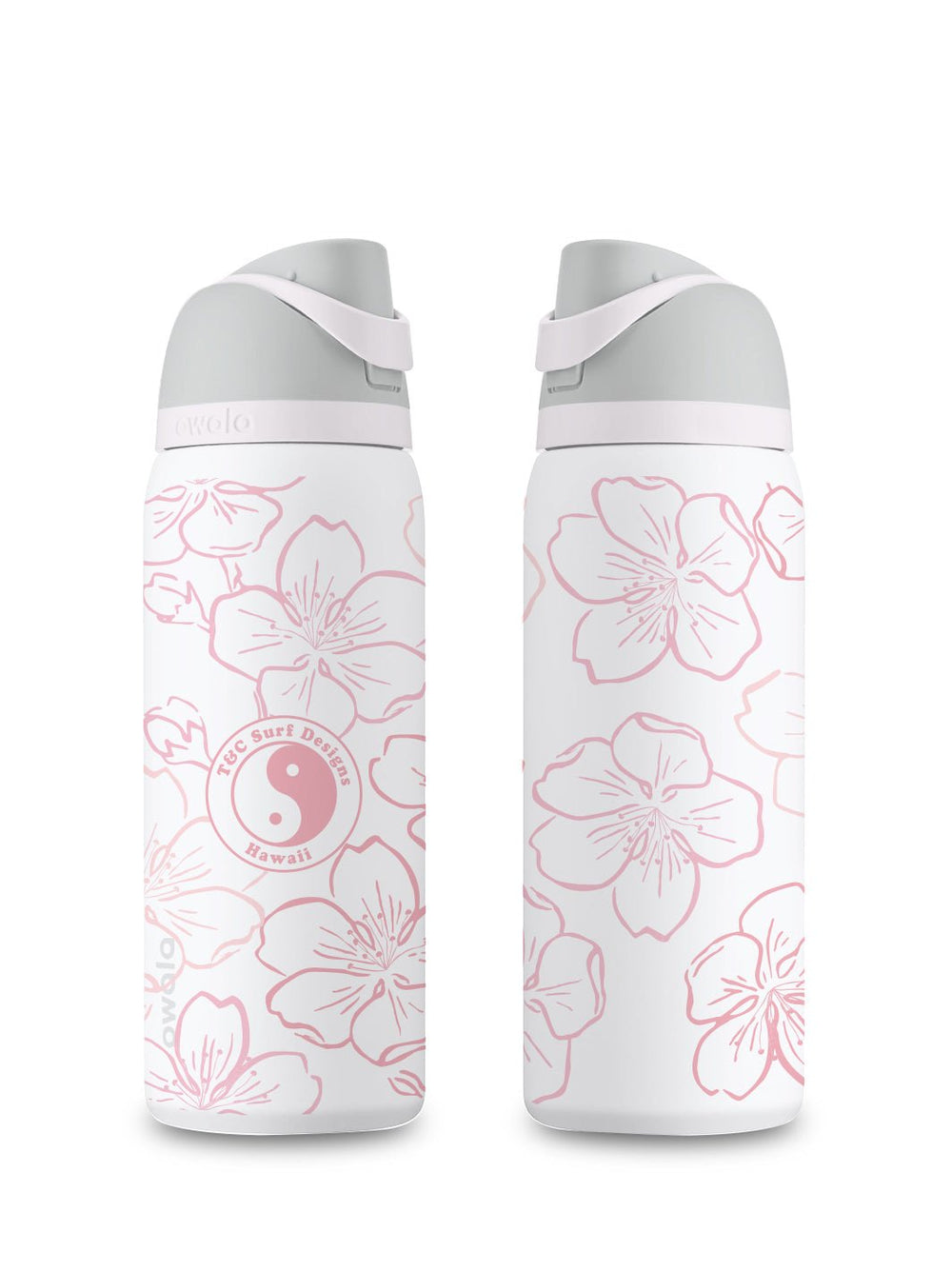 T&C Surf 32 oz Brushed Sakura Owala - T&C Surf Designs