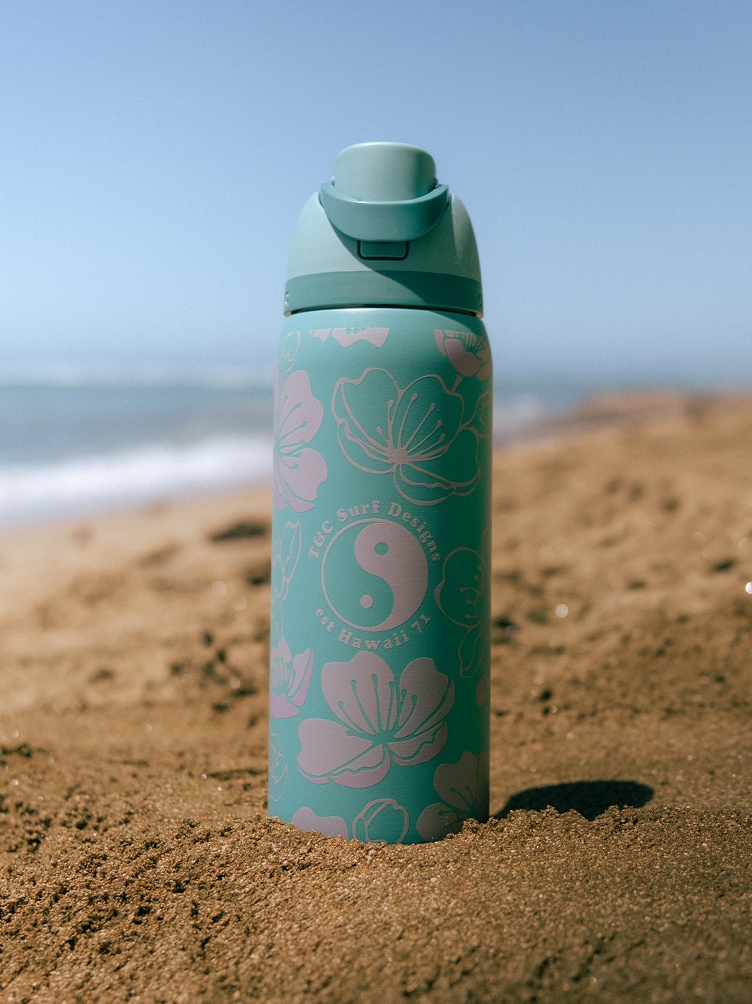 T&C Surf 32 oz Cherry Sakura Owala - T&C Surf Designs