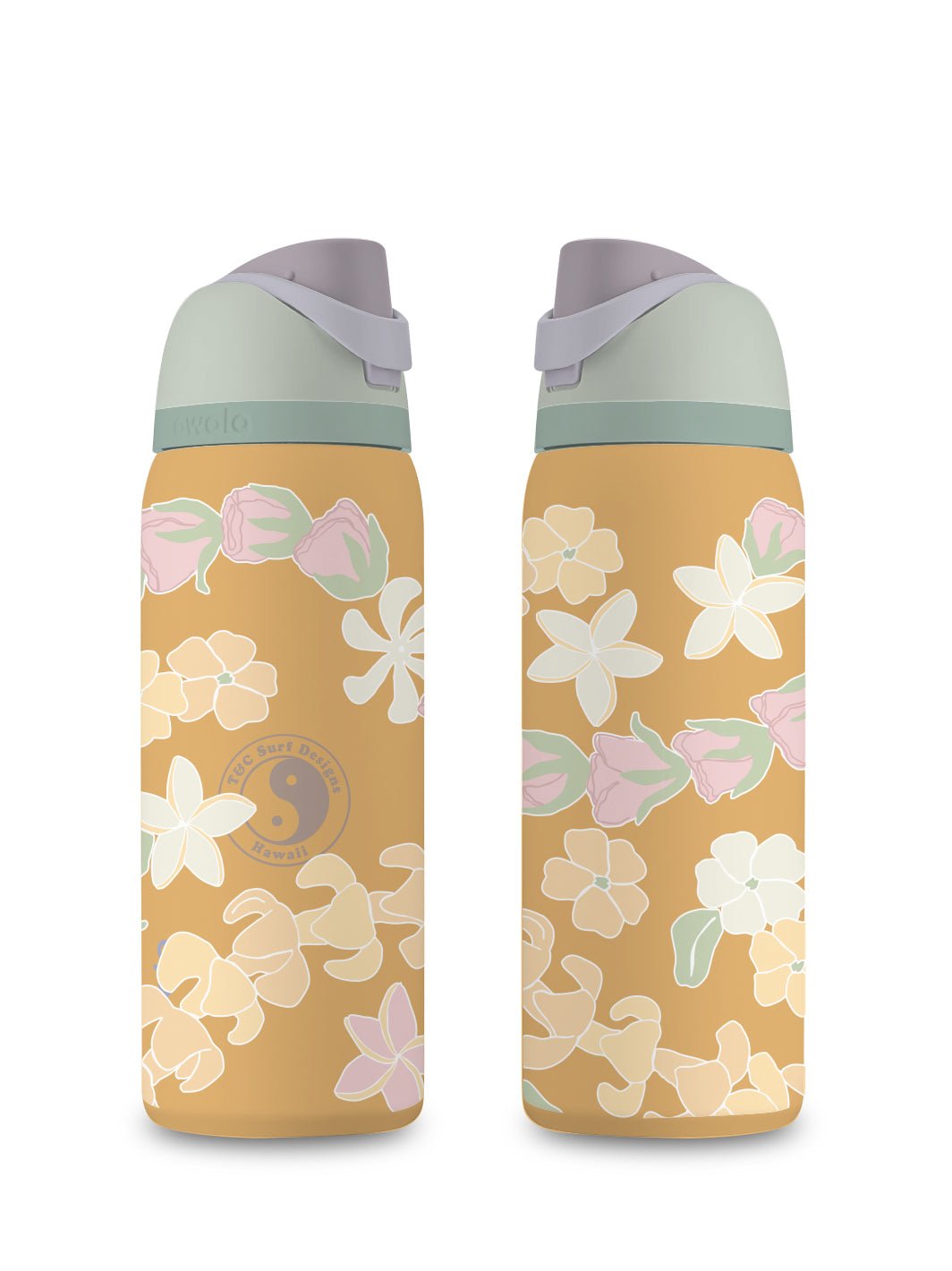 T&C Surf 32 oz Lei Scatter Owala - T&C Surf Designs
