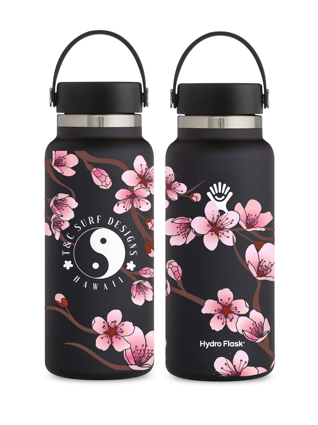 T&C Surf 32 oz Cherry Bloom Hydro Flask – T&C Surf Designs