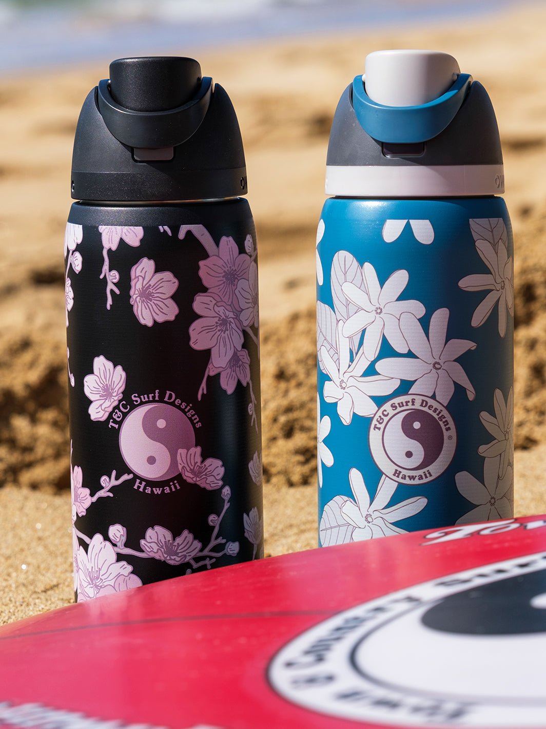 T&C Surf 32 oz Sakura Branch Owala - T&C Surf Designs