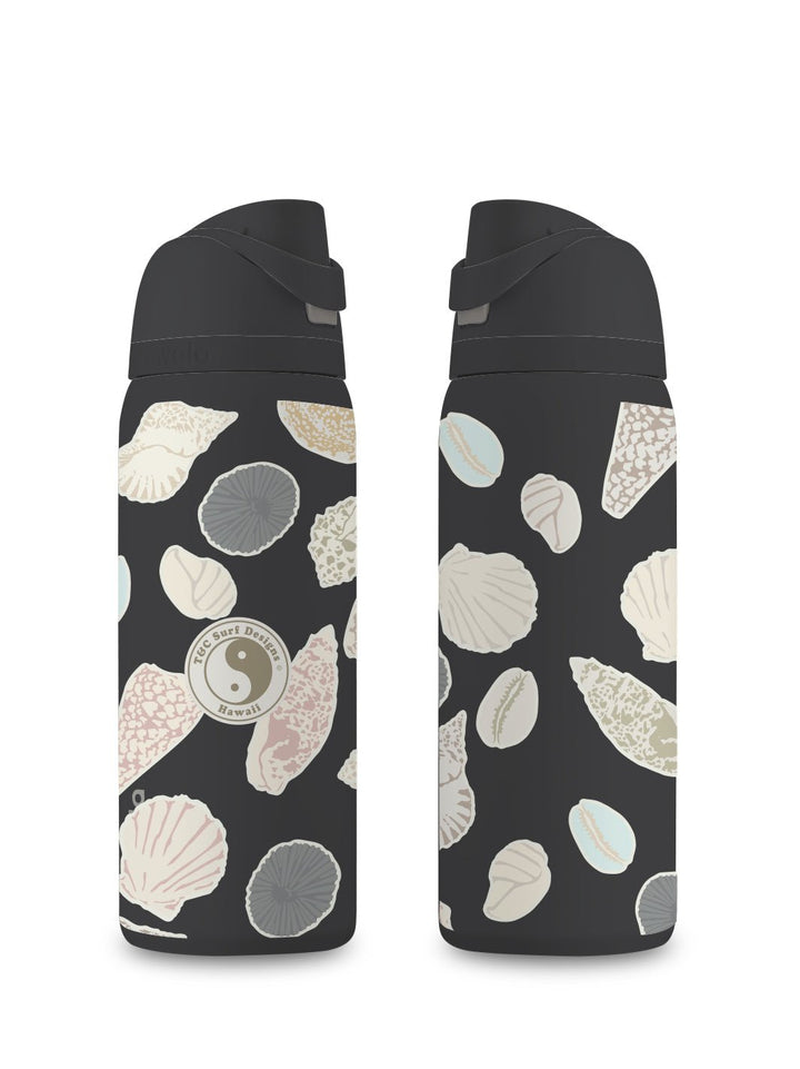 T&C Surf Designs T&C Surf 32 oz Shell Mix Owala, Black