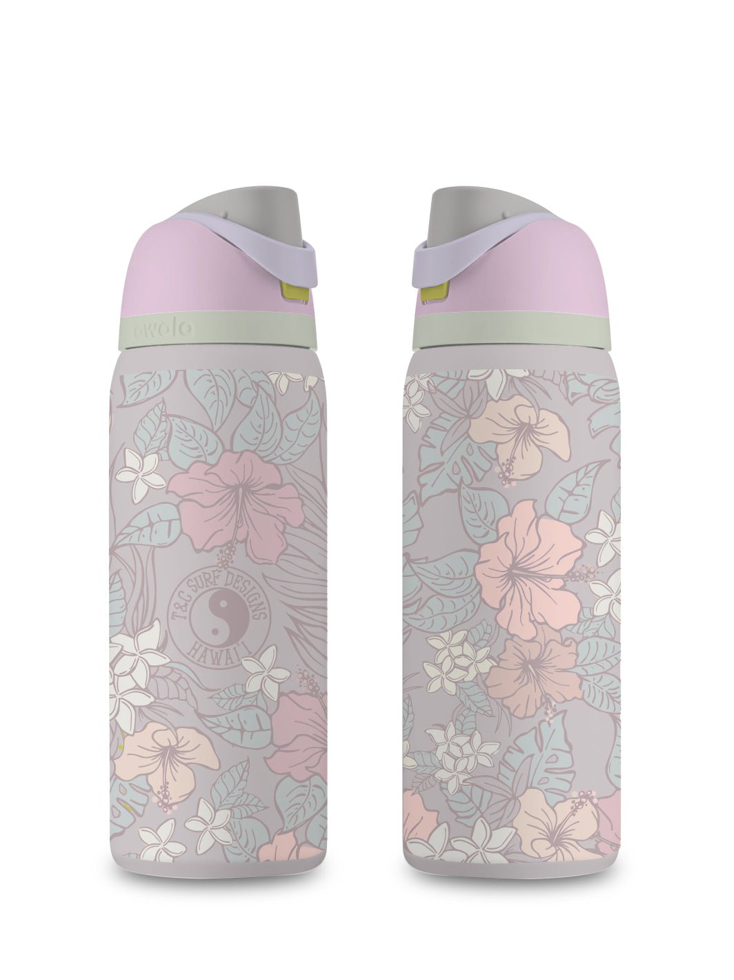 T&C Surf 32 oz Pua Ting Owala - T&C Surf Designs