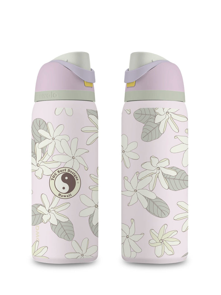 T&C Surf Designs T&C Surf 32 oz Tiare Cluster Owala, Candy Coated