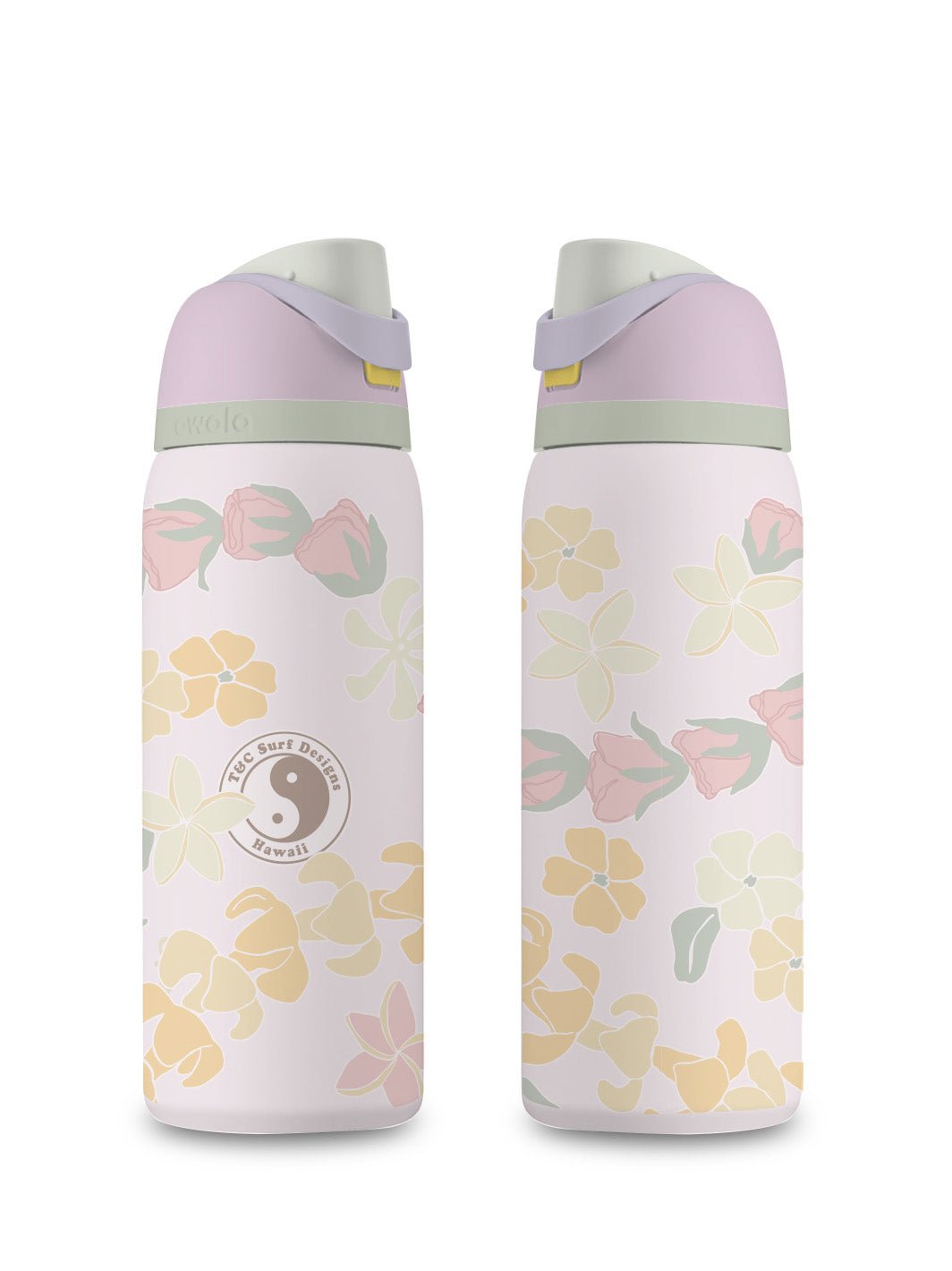 T&C Surf 32 oz Lei Scatter Owala - T&C Surf Designs