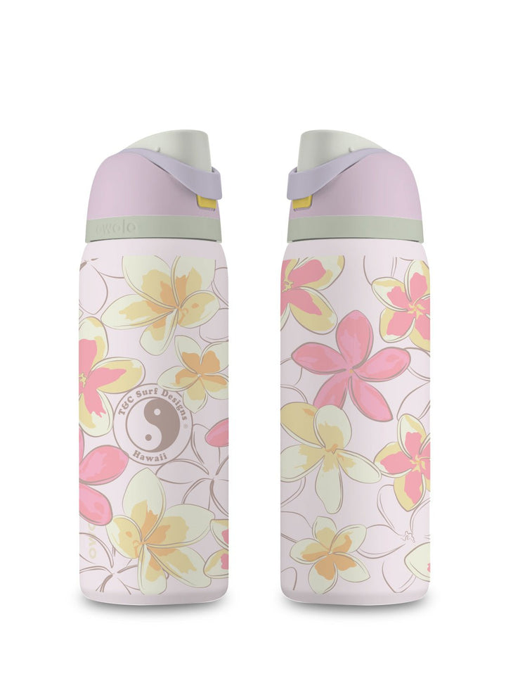 T&C Surf Designs T&C Surf 32 oz Pua Melia Owala, Candy Coated