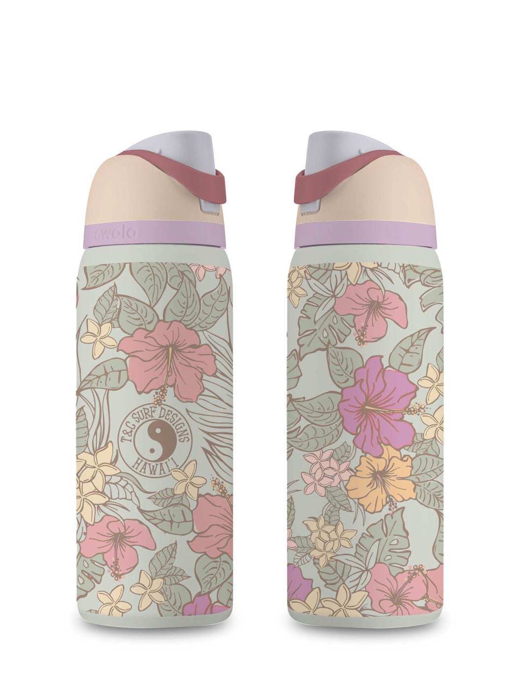 T&C Surf 32 oz Pua Ting Owala – T&C Surf Designs