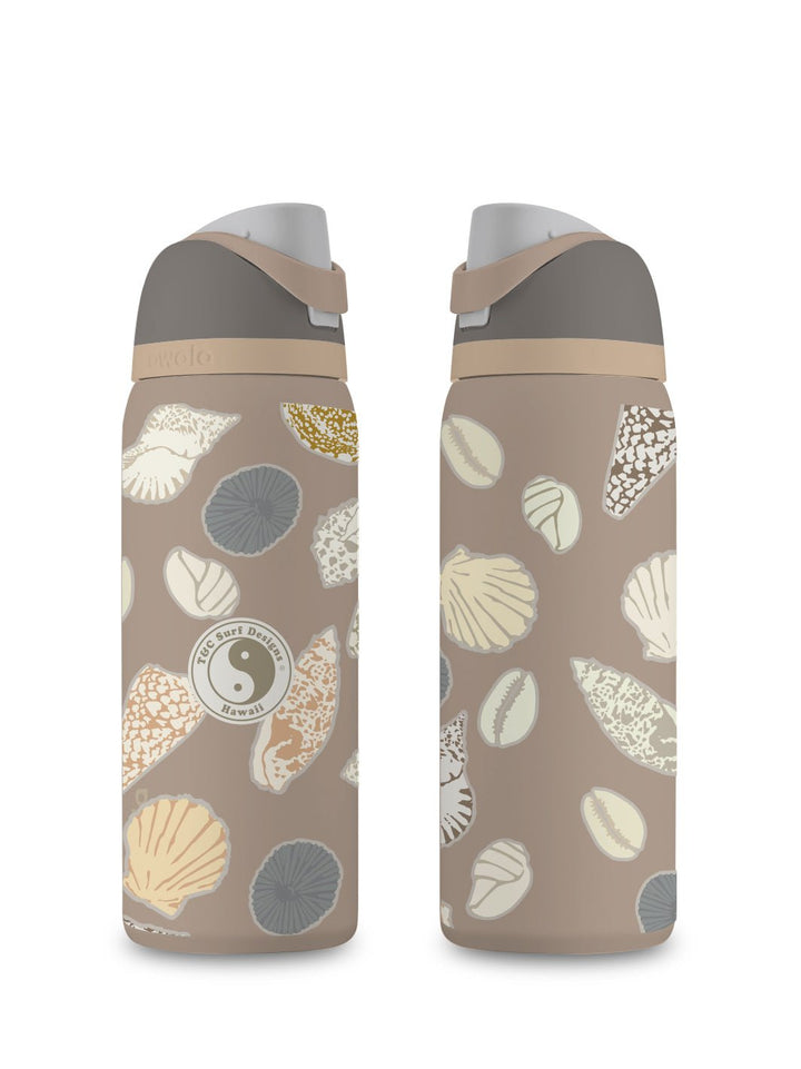 T&C Surf Designs T&C Surf 32 oz Shell Mix Owala, Down To Earth