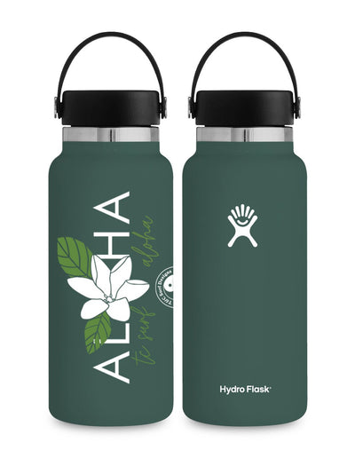 T&C Surf Designs T&C Surf 32 oz Na'u Hydro Flask, Fir