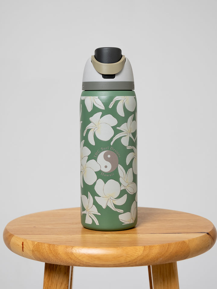 T&C Surf Designs T&C Surf 32 oz Plumeria Logo Owala,