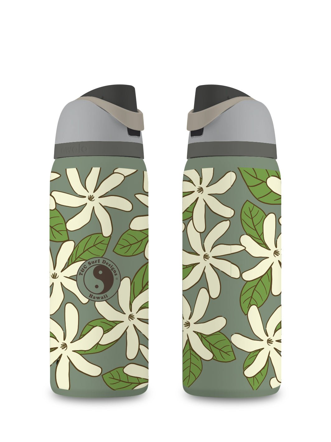 T&C Surf Designs T&C Surf 32 oz Tiare Owala, Green House