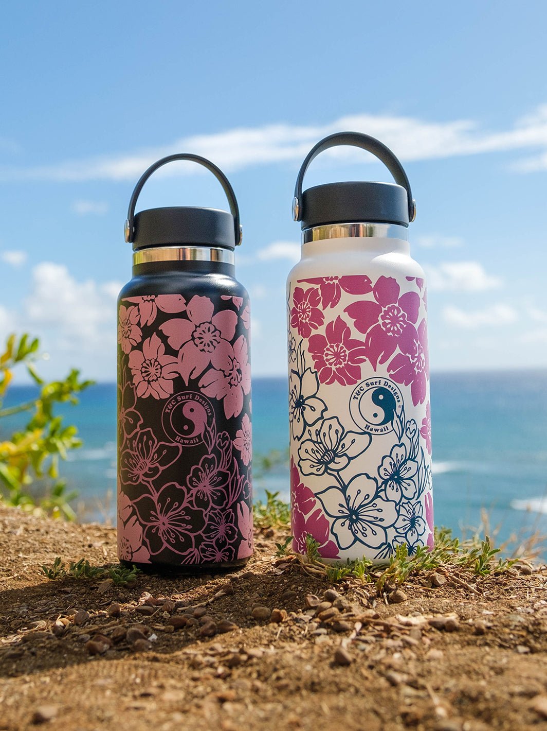 T&C Surf Designs T&C Surf 32 oz Blossom Hydro Flask,