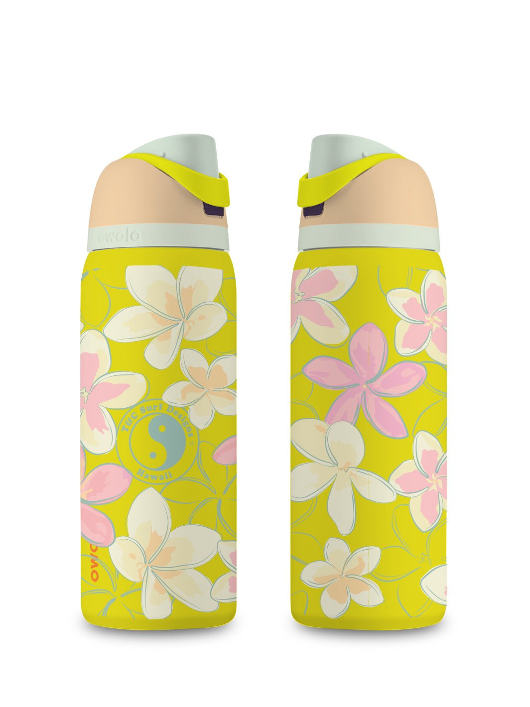 T&C Surf 32 oz Pua Melia Owala – T&C Surf Designs