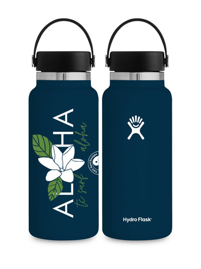 T&C Surf Designs T&C Surf 32 oz Na'u Hydro Flask, Indigo