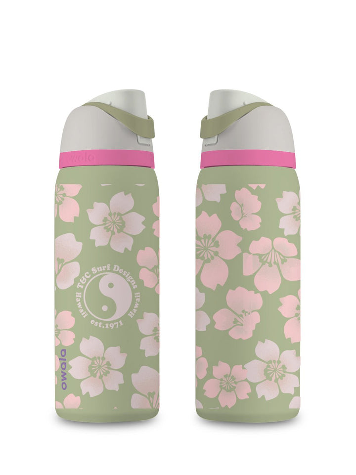 T&C Surf 32 oz Throwback Sakura Owala - T&C Surf Designs