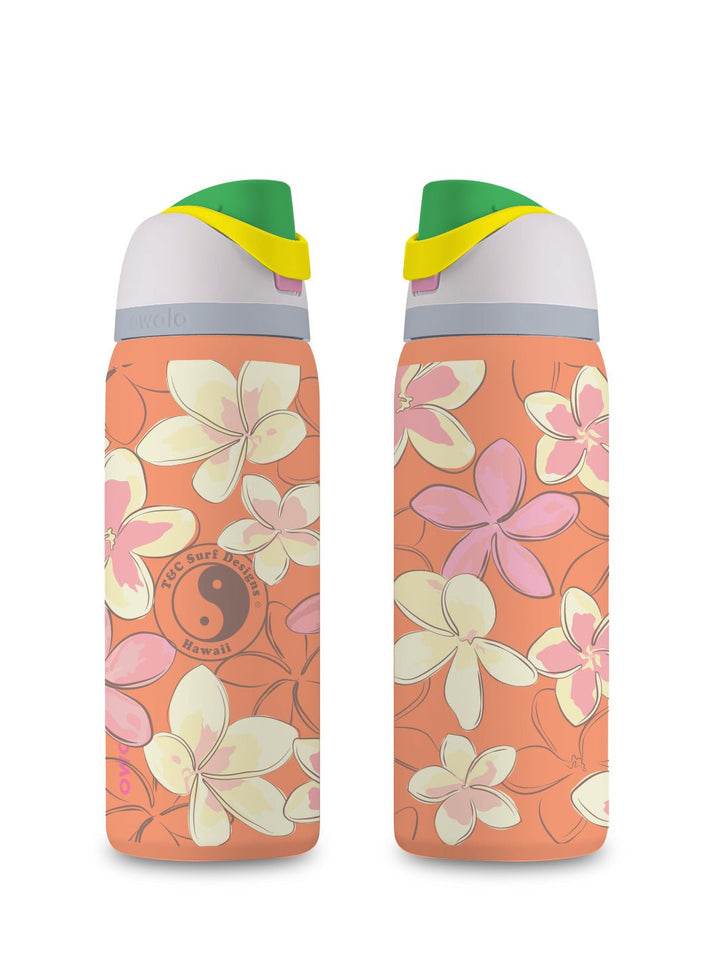 T&C Surf 32 oz Pua Melia Owala - T&C Surf Designs