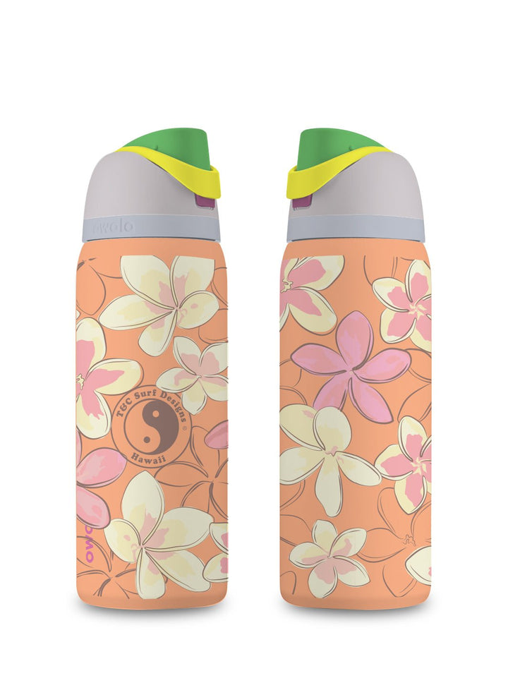 T&C Surf Designs T&C Surf 32 oz Pua Melia Owala, Peachy Keen