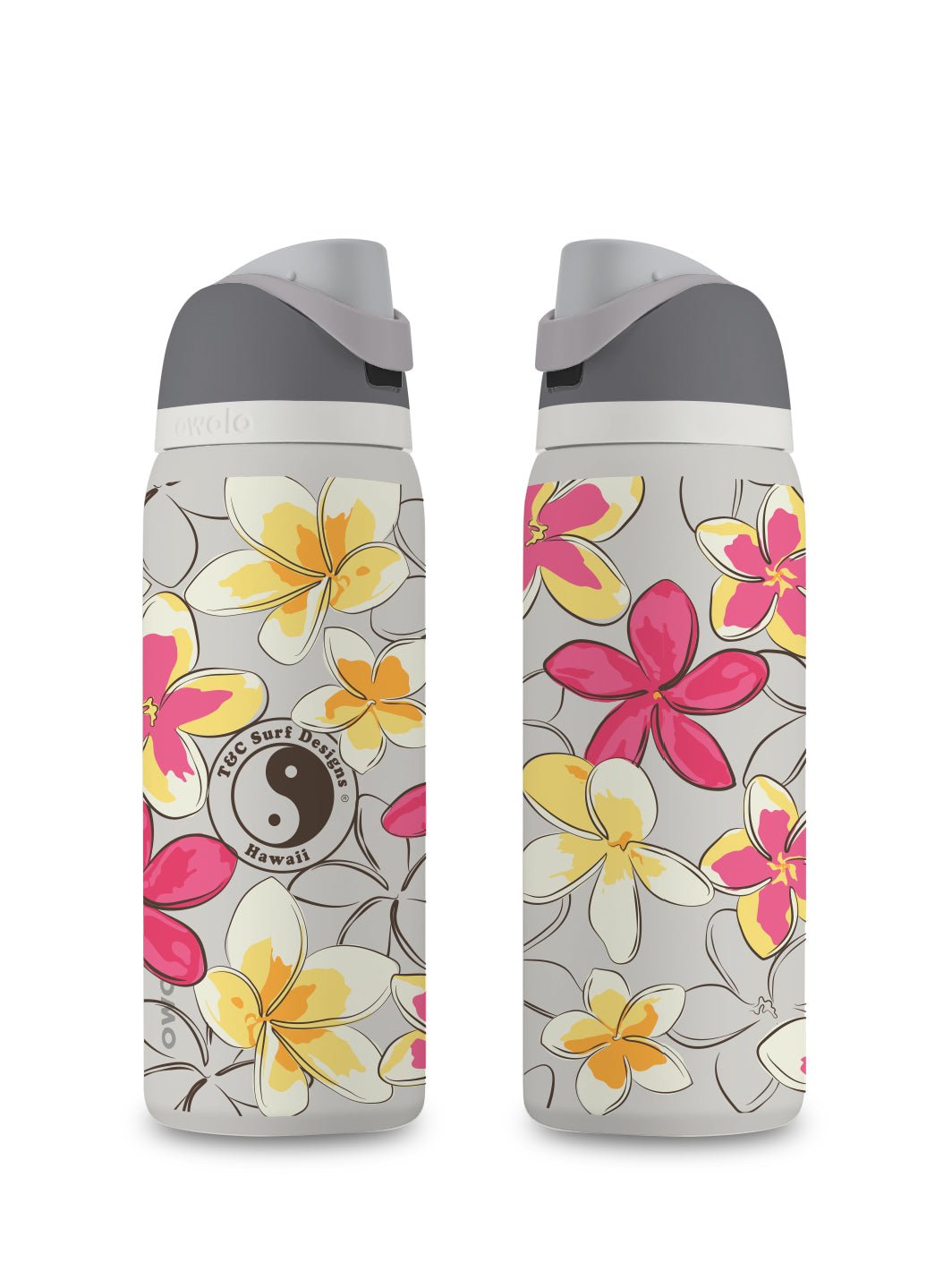 T&C Surf 32 oz Pua Melia Owala - T&C Surf Designs