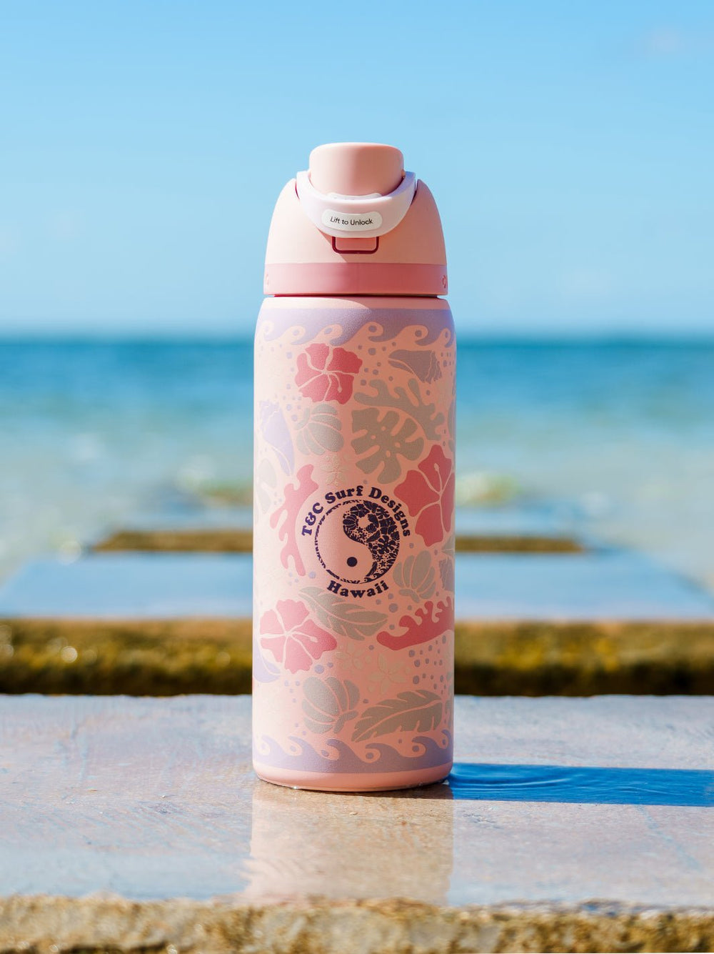 T&C Surf Designs T&C Surf 32 oz Ocean Is Life Owala,