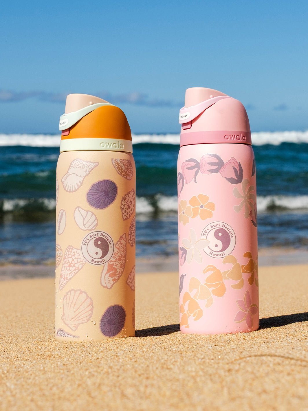 T&C Surf Designs T&C Surf 32 oz Lei Scatter Owala,