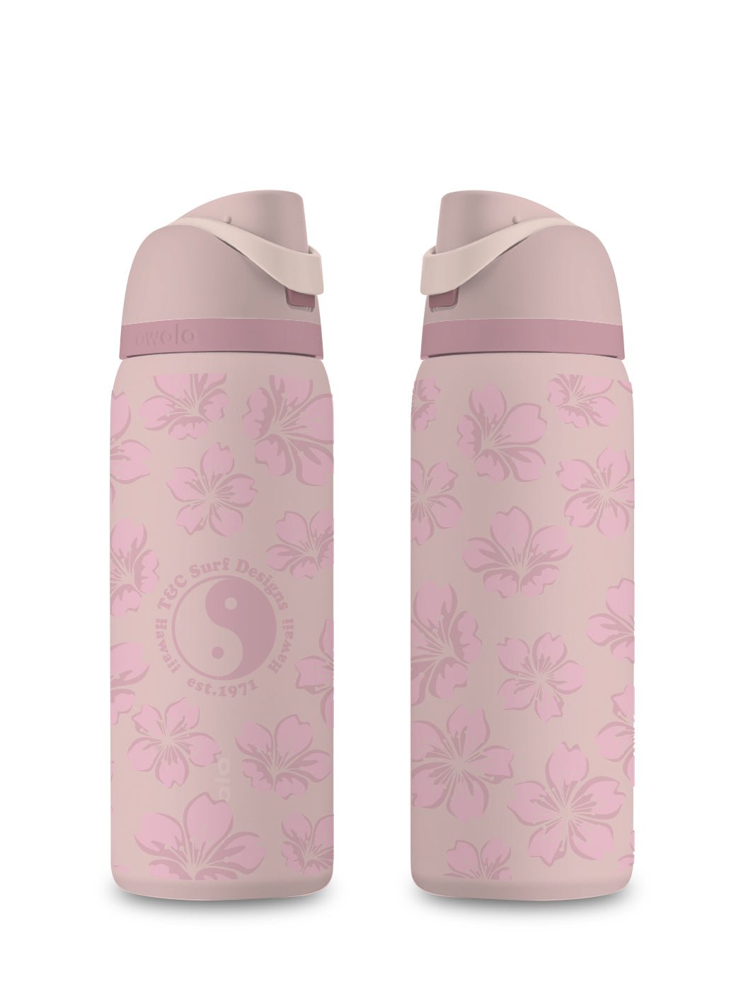 T&C Surf 32 oz Triple Sakura Owala - T&C Surf Designs