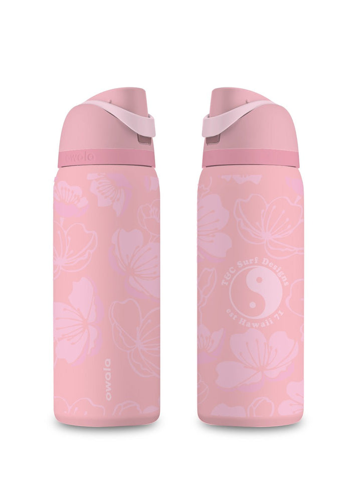 T&C Surf 32 oz Cherry Sakura Owala - T&C Surf Designs