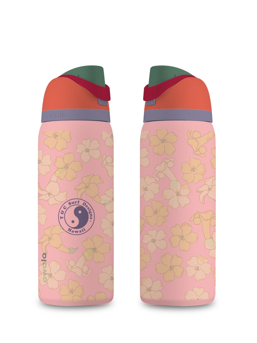 T&C Surf 32 oz Puakenikeni Owala – T&C Surf Designs