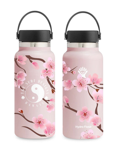 T&C Surf Designs T&C Surf 32 oz Cherry Bloom Hydro Flask, Trillium