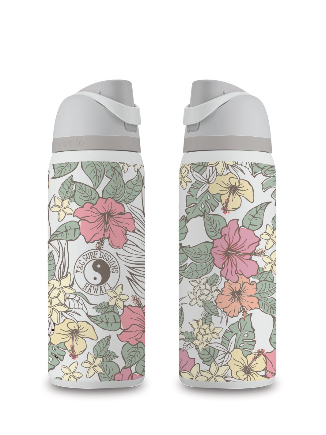 T&C Surf 32 oz Pua Ting Owala – T&C Surf Designs