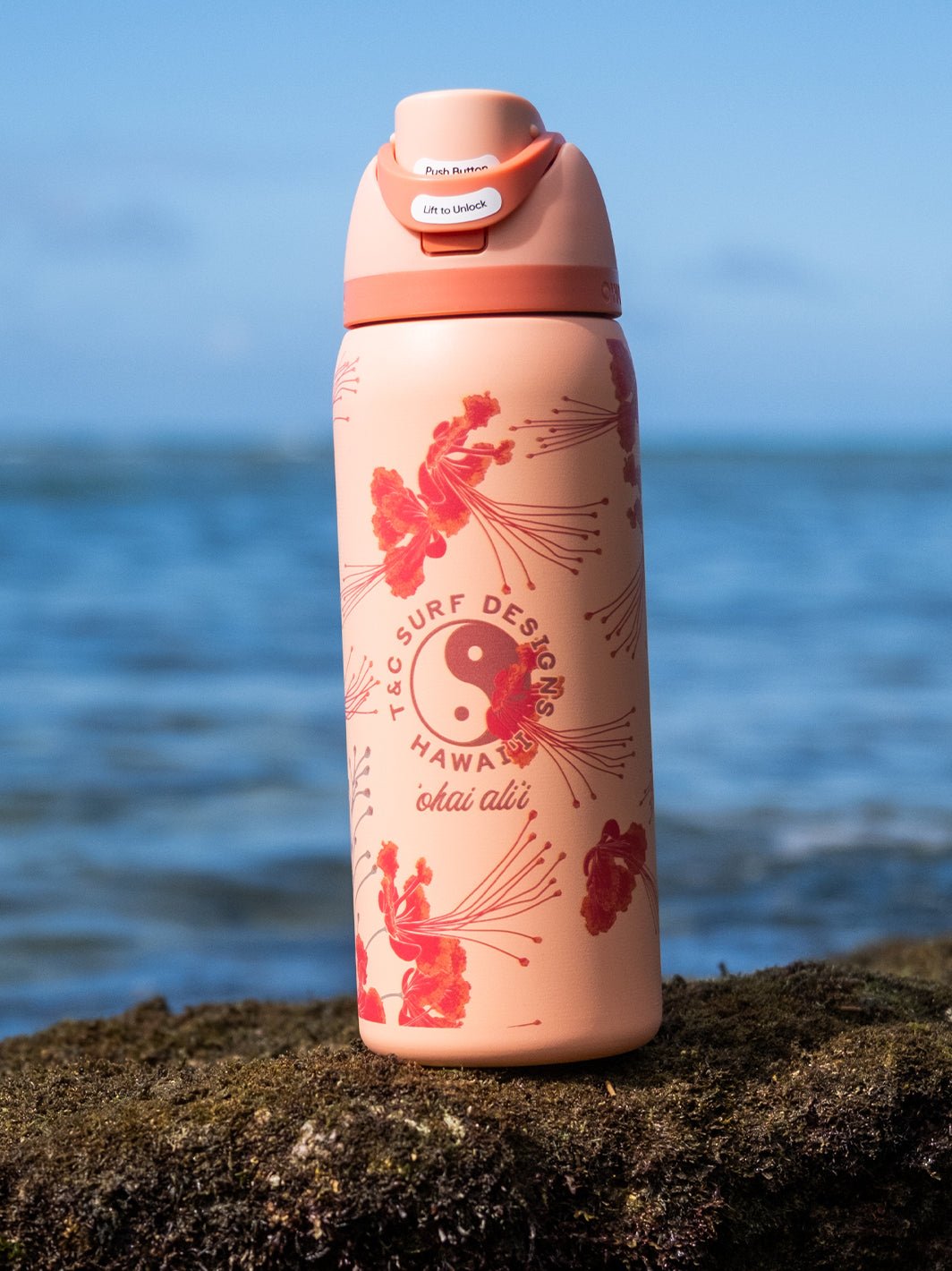 T&C Surf 32 oz Ohia Ali'i Owala – T&C Surf Designs