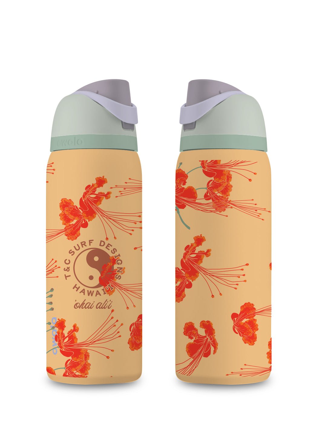 T&C Surf 32 oz Ohia Ali'i Owala – T&C Surf Designs