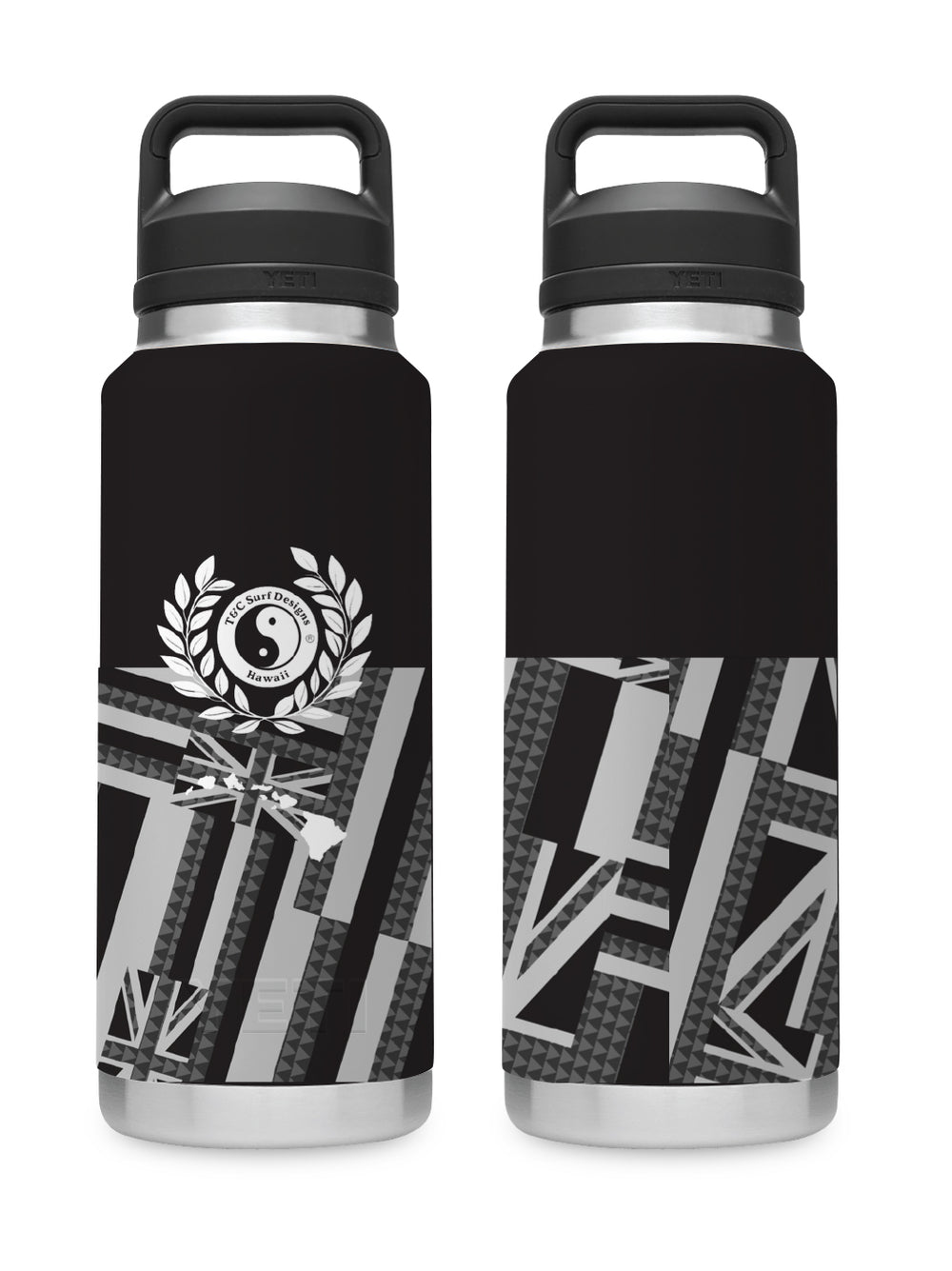T&C Surf 36 oz Flagship Rambler Yeti Bottle with Chug Cap - T&C Surf Designs
