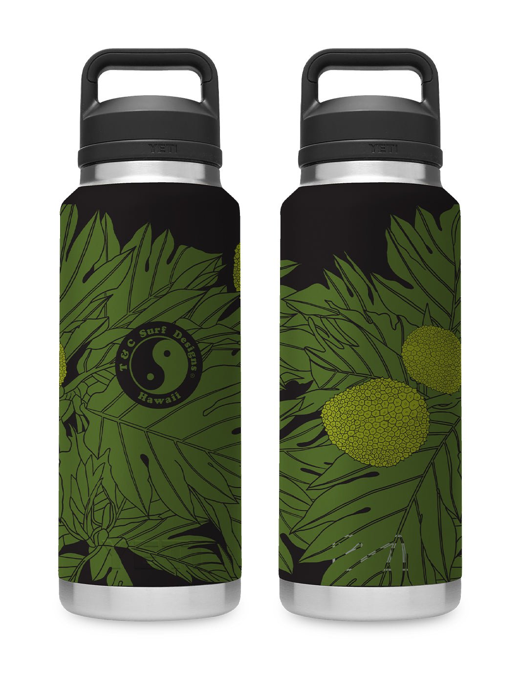 T&C Surf 36 oz Ulu Rambler Yeti Bottle with Chug Cap – T&C Surf