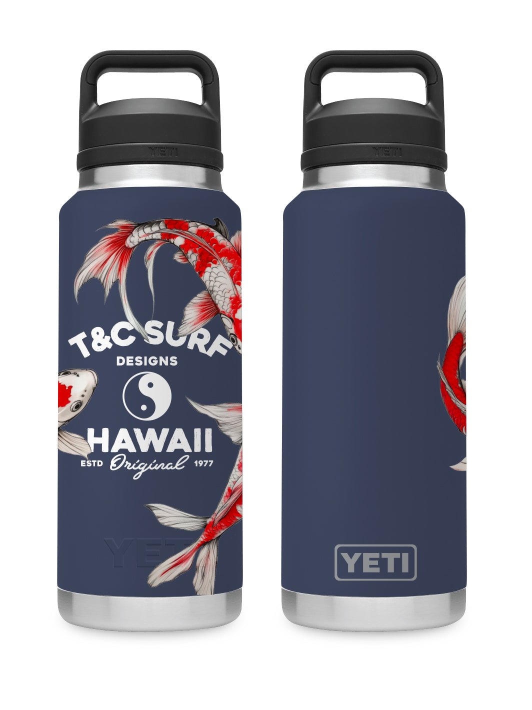 T&C Surf 36 oz Zen Rambler Yeti Bottle with Chug Cap - T&C Surf Designs