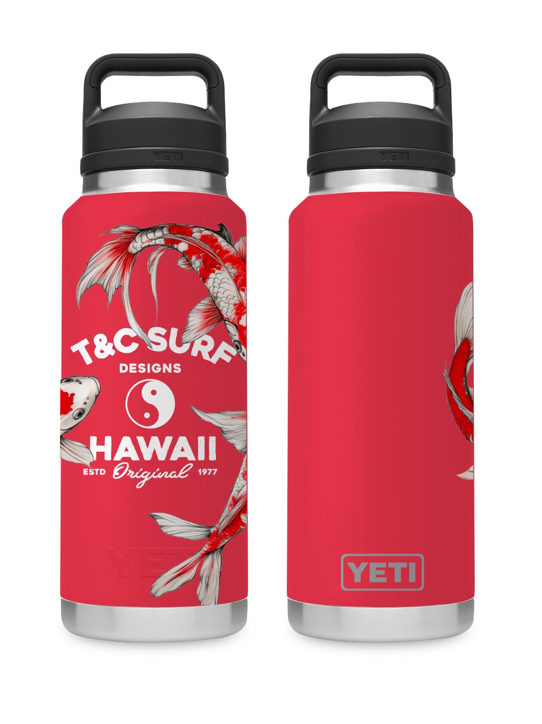 T&C Surf 36 oz Zen Rambler Yeti Bottle with Chug Cap - T&C Surf Designs