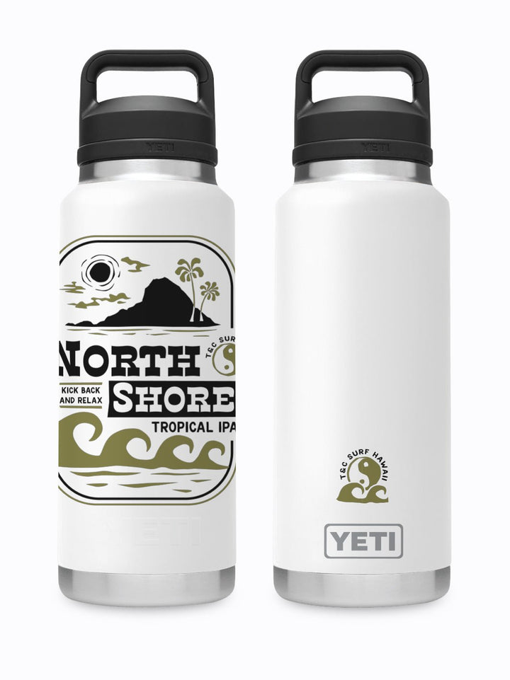 T&C Surf Designs T&C Surf 36 oz Tropical IPA Rambler Yeti Bottle with Chug Cap,