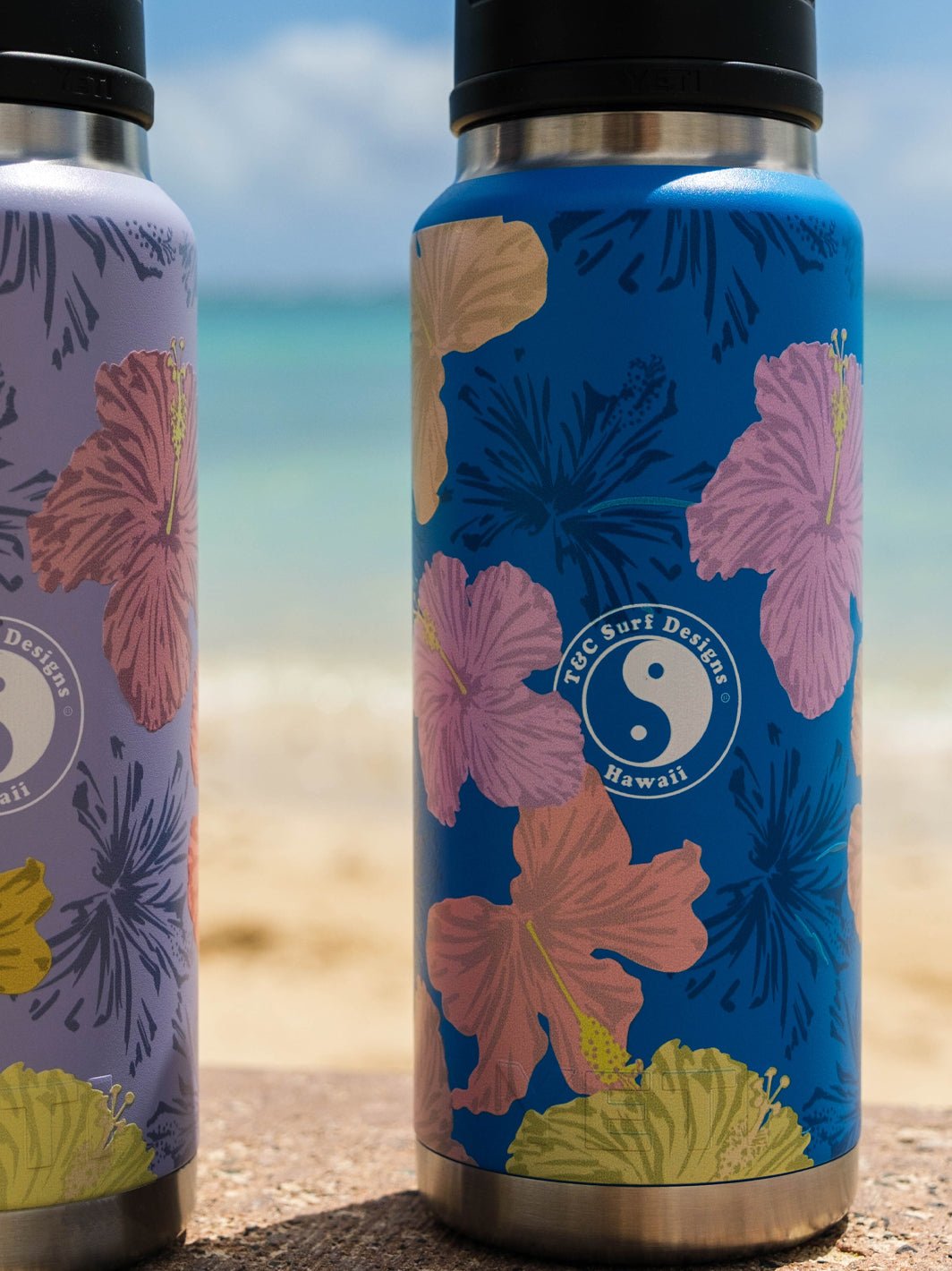 Hawaii Custom Hydro Flask, Yeti, Stanley Bottles – T&C Surf