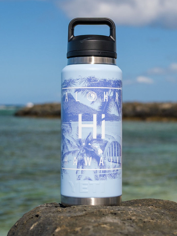 T&C Surf Designs T&C Surf 36 oz Toned Scenic Square Rambler Yeti Bottle with Chug Cap,