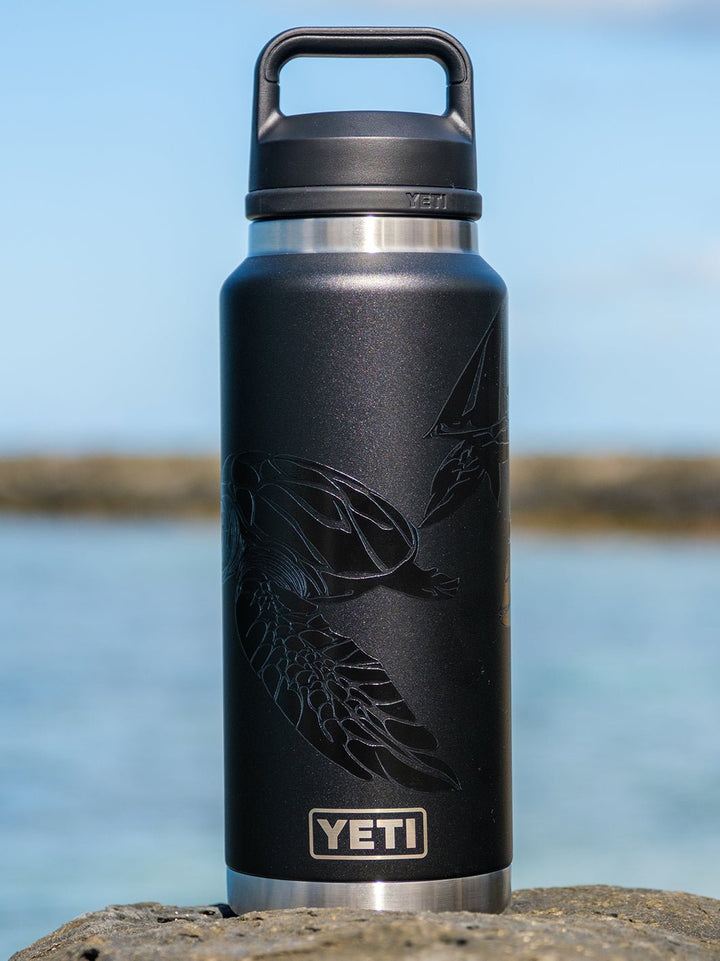 T&C Surf 36 oz Laniakea Rambler Yeti Bottle with Chug Cap - T&C Surf Designs