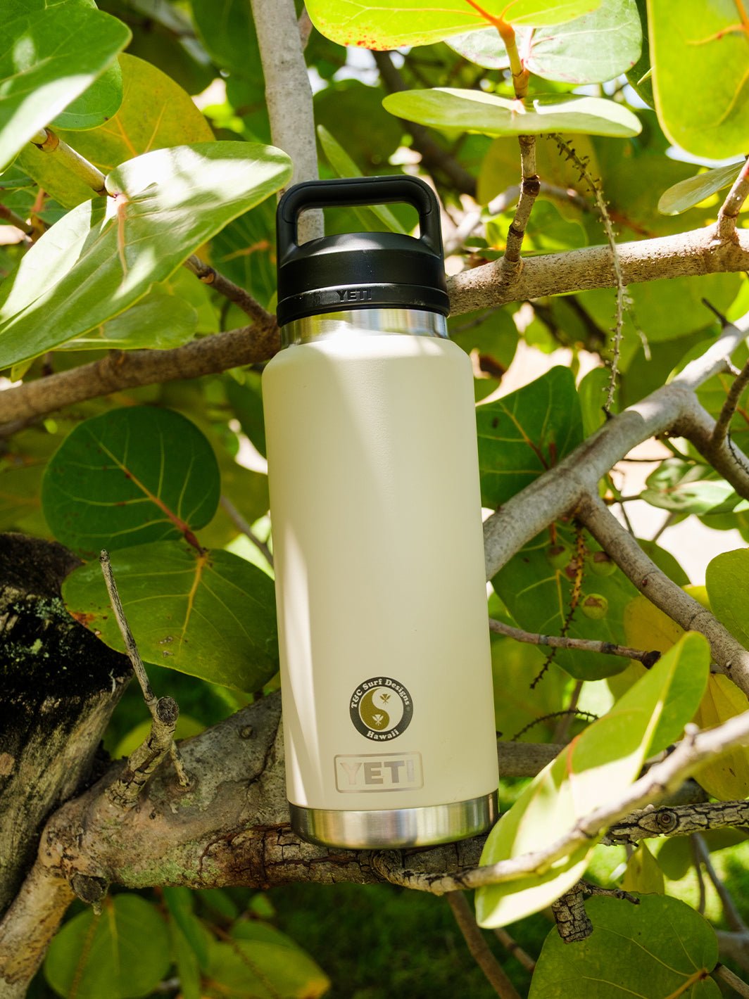 T&C Surf Designs T&C Surf 36 oz Aina Rich Rambler Yeti Bottle with Chug Cap,