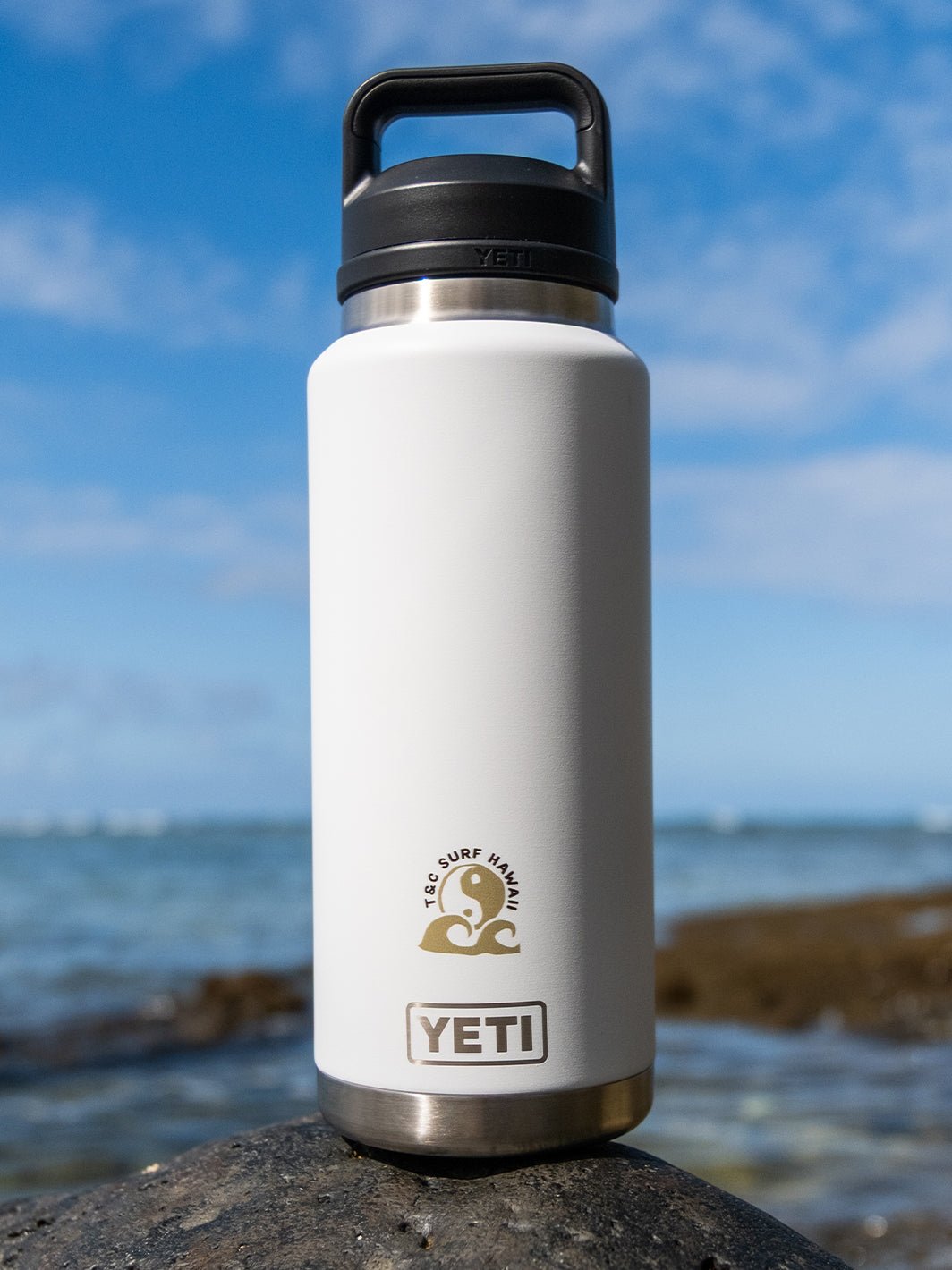 T&C Surf Designs T&C Surf 36 oz Tropical IPA Rambler Yeti Bottle with Chug Cap,