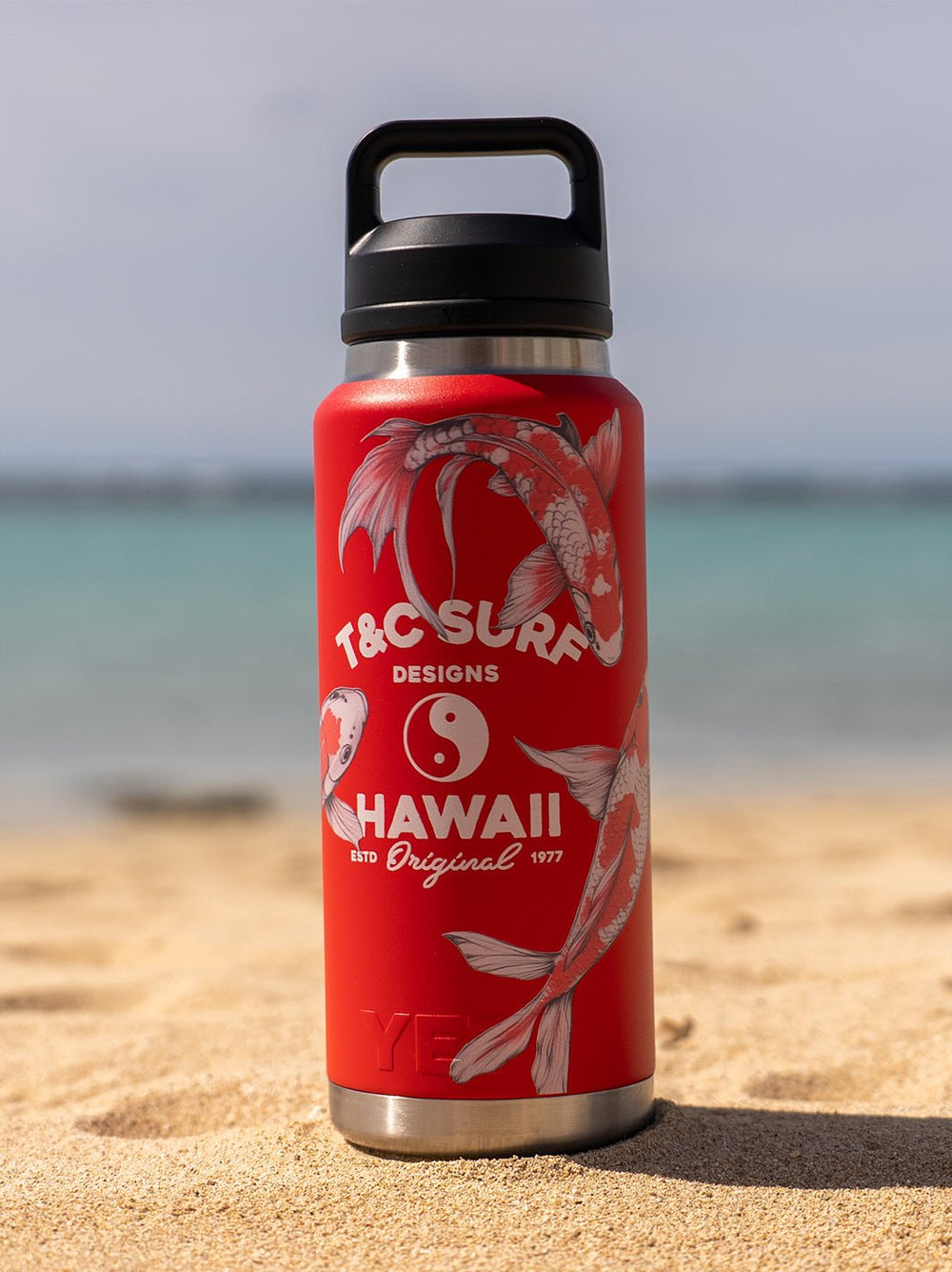 T&C Surf 36 oz Zen Rambler Yeti Bottle with Chug Cap - T&C Surf Designs