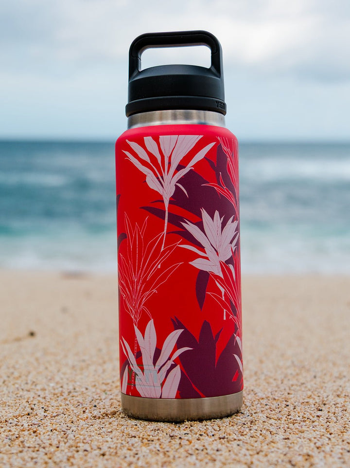 T&C Surf 36 oz Ti Rambler Yeti Bottle with Chug Cap