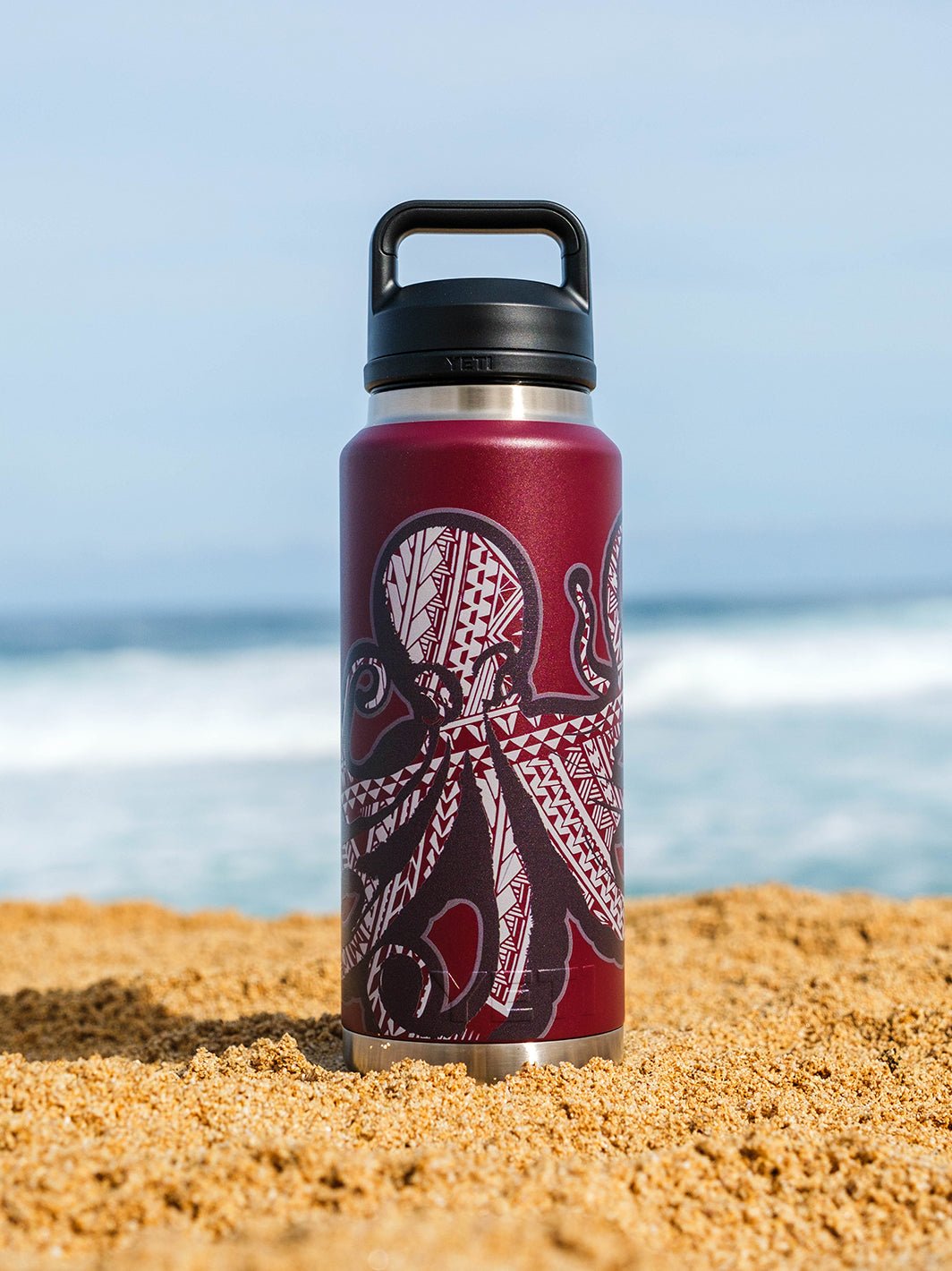 T&C Surf Designs T&C Surf 36 oz Octogon Rambler Yeti Bottle with Chug Cap,