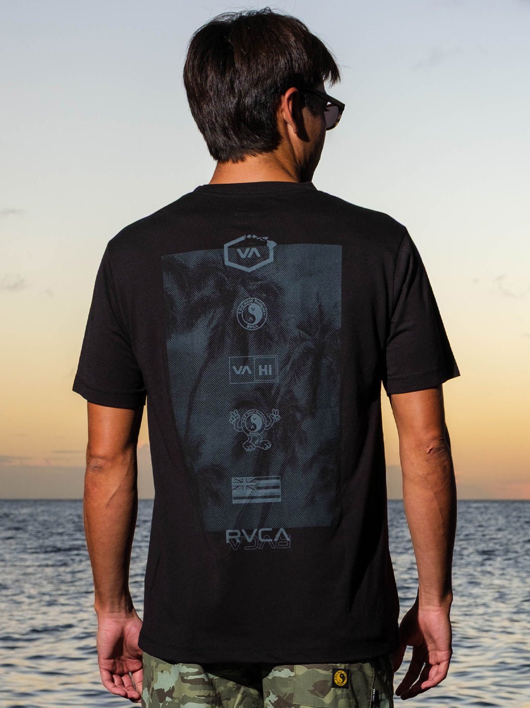 T&C Surf x RVCA Sportin Out Tee - T&C Surf Designs