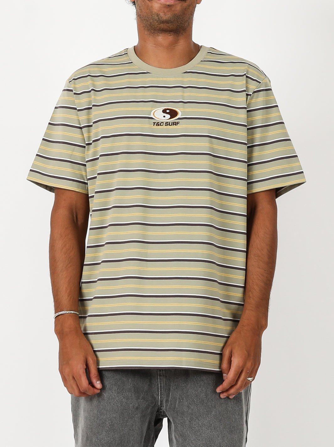 T&C Surf Designs Australia Malibu Stripe Tee,