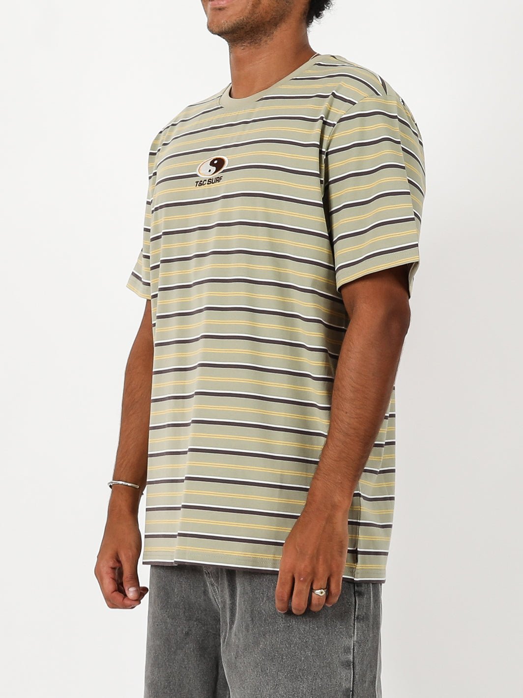 T&C Surf Designs Australia Malibu Stripe Tee,